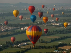 Come funziona una mongolfiera: perché sale e perché scende