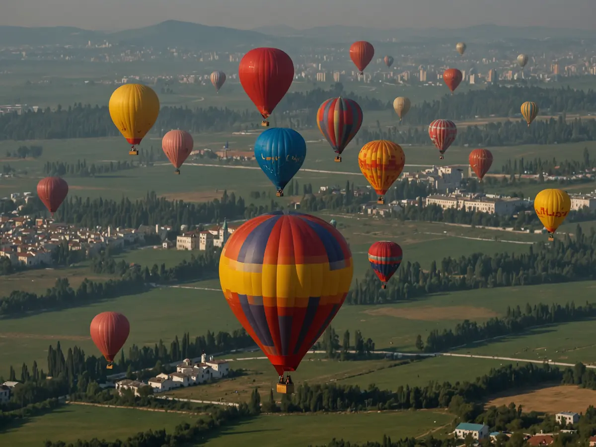 Come funziona una mongolfiera: perché sale e perché scende