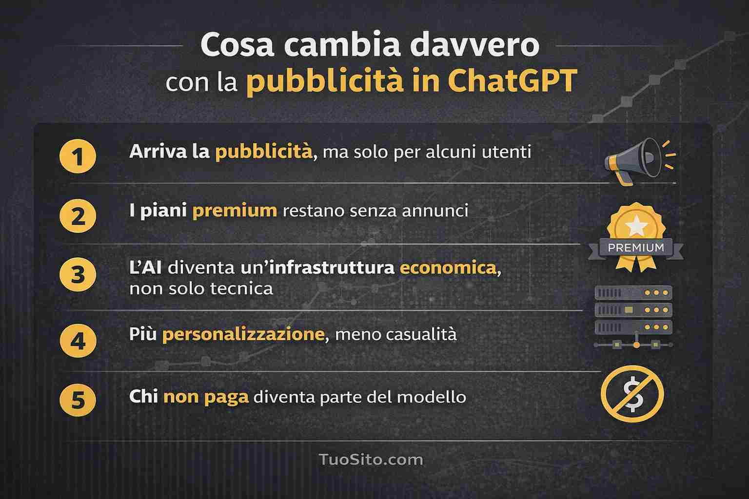 ChatGPT cosa cambia 