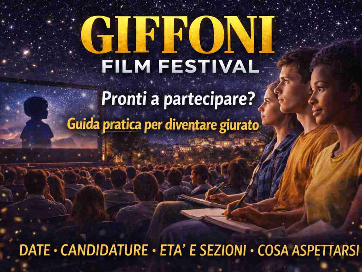Giffoni 2026 come diventare giurato 